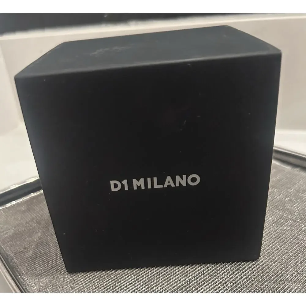 D1 MILANO Polycarbonate Men's Watch PCBJ10 Shadow All Black 40.5 mm NEW